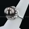 PEARL and DIAMOND Ring