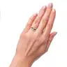 SAPPHIRE and DIAMOND RING