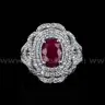 RUBY and DIAMOND RING
