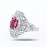 RUBY and DIAMOND RING