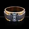 DIAMOND and GOLD RING