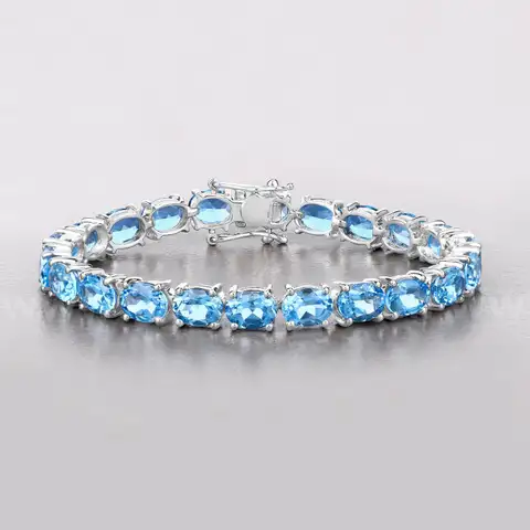 BLUE TOPAZ BRACELET
