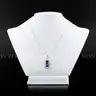 TANZANITE and DIAMOND Pendant