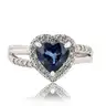 SAPPHIRE and DIAMOND RING