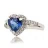 SAPPHIRE and DIAMOND RING