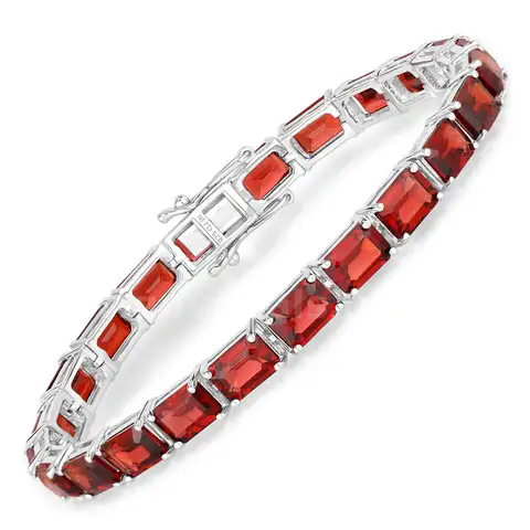 Genuine Garnet Bracelet