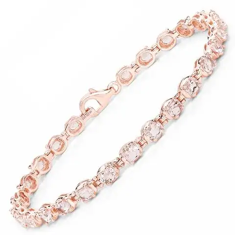 Genuine Morganite Bracelet