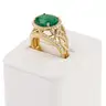 EMERALD and DIAMOND RING
