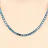 33.24 Carats BLUE DIAMOND NECKLACE- THROUGH THIS WEEKEND ONLY