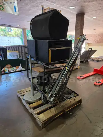 PALLET OF AUDIO CART