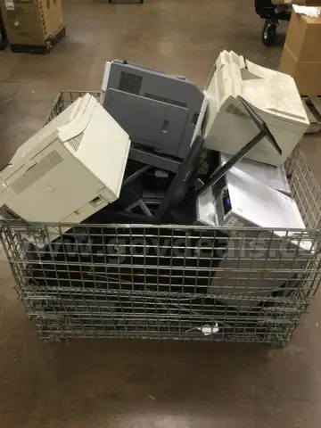 CAGE OF MIXED ELECTRONICS