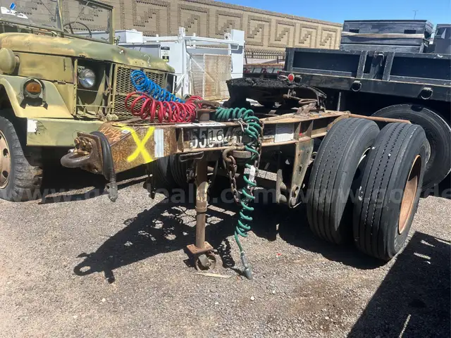1985 FRUEHAUF Commercial 1 Axle Semi Dolly