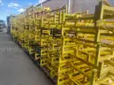 100 Ea. (Approx.) Barrel Racks - Coated and Painted
