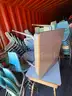 LOT OF ELEM STUDENT DESKS/CHAIRS