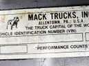 1999 Mack MR688P Flatbed Roll Back Truck