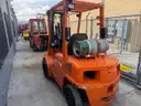 1997 Hyster H50XM 5000 Lb Capacity Solid Pneumatic Tire Forklift