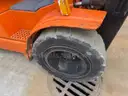1997 Hyster H50XM 5000 Lb Capacity Solid Pneumatic Tire Forklift