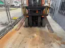 1997 Hyster H50XM 5000 Lb Capacity Solid Pneumatic Tire Forklift