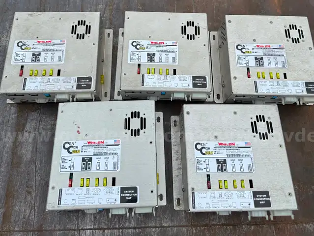Whelen CenCom GOLD amplifiers lot of (5)