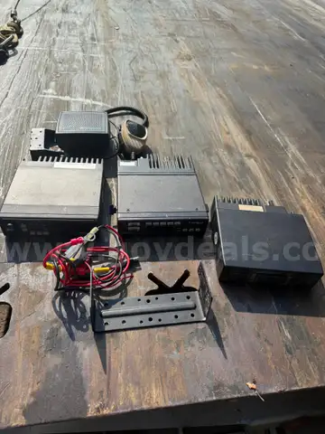 Miscellaneous lot of Motorola, radios and equipment