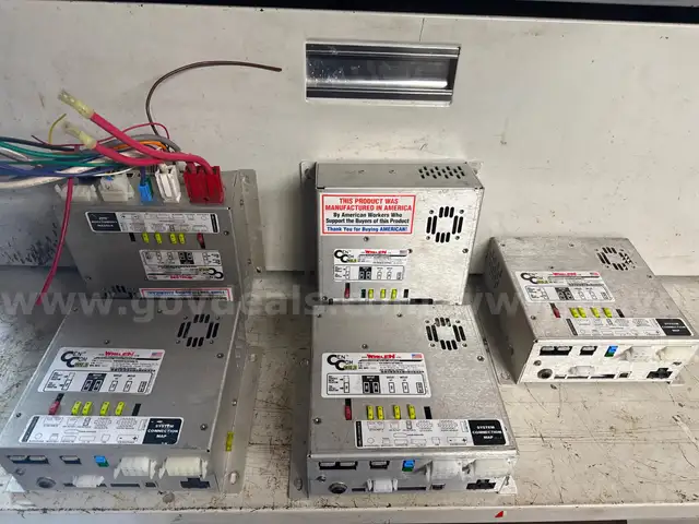 Whelen CenCom gold amplifier relay modules