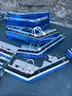 Whelen legacy lightbar modules and clips mixed lot (red and blue)