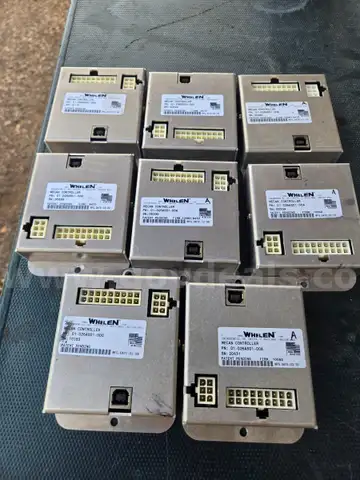 Whelen wecan controllers Lot of 8