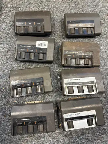 Lot of (8) MOTOROLA MARATRAC CONTROL HEADS