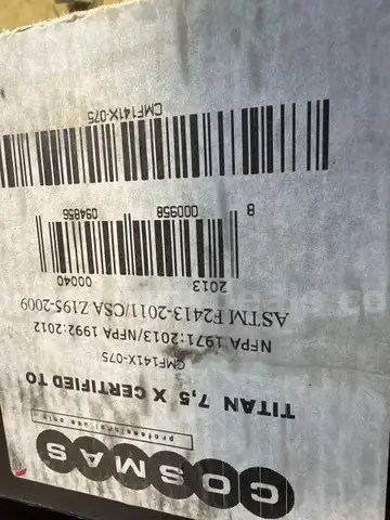 Lot of (2) Cosmas titan boots