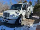 2012 Freightliner M2 106 Side Loader Garbage Truck