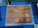 Coin Collection &#x26; Uncut $2 Framed Pano (17.6 lbs)