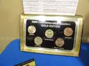 Coin Collection &#x26; Uncut $2 Framed Pano (17.6 lbs)