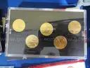 Coin Collection &#x26; Uncut $2 Framed Pano (17.6 lbs)