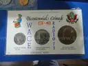 Coin Collection &#x26; Uncut $2 Framed Pano (17.6 lbs)