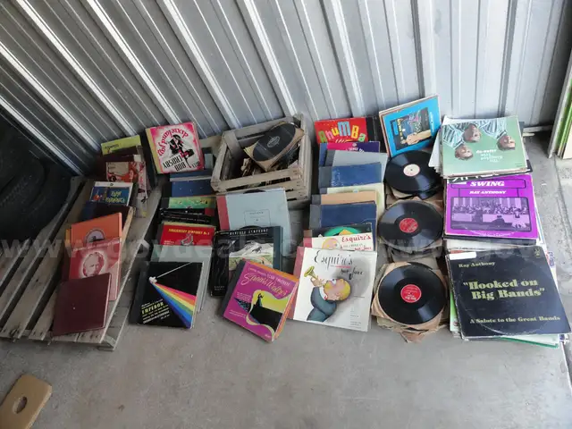 HUGE LOT of Antique and Vintage Vinyl Records