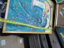 Lot of assorted paintings, prints, and other artwork (LOT #1)