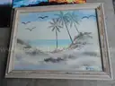 Lot of assorted paintings, prints, and other artwork (LOT #1)