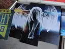 Lot of assorted paintings, prints, and other artwork (LOT #1)