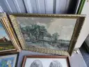 Lot of assorted paintings, prints, and other artwork (LOT #2)