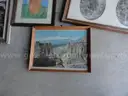 Lot of assorted paintings, prints, and other artwork (LOT #2)