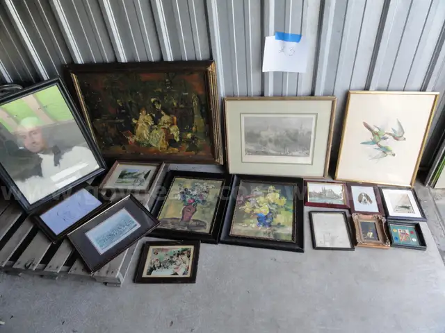 Lot of assorted paintings, prints, and other artwork (LOT #3)