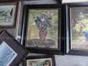 Lot of assorted paintings, prints, and other artwork (LOT #3)