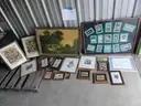 Lot of assorted paintings, prints, and other artwork (LOT #4)