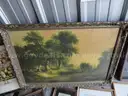 Lot of assorted paintings, prints, and other artwork (LOT #4)