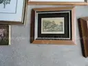 Lot of assorted paintings, prints, and other artwork (LOT #4)