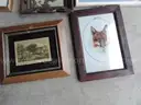 Lot of assorted paintings, prints, and other artwork (LOT #4)