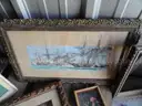 Lot of assorted paintings, prints, and other artwork (LOT #5)
