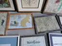 Lot of assorted paintings, prints, and other artwork (LOT #6)