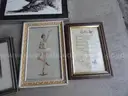 Lot of assorted paintings, prints, and other artwork (LOT #6)