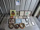 Lot of assorted paintings, prints, and other artwork (LOT #6)